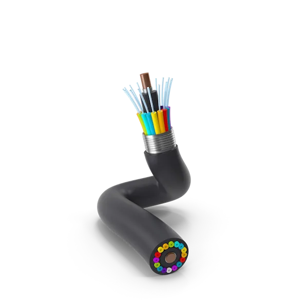 Fiber Optic Cable Structure.H03.2k