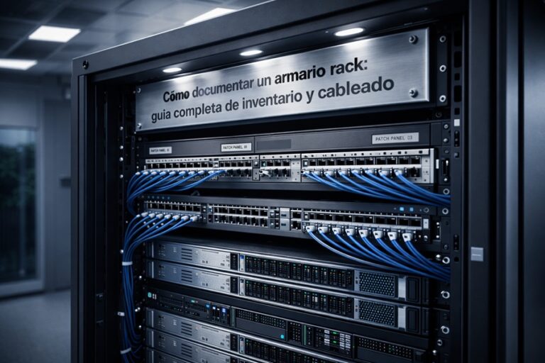 documentación armario rack